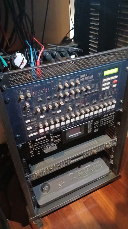 Korg MS2000R 2000s - Blue image 1