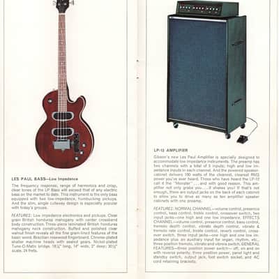 Gibson- Les Paul Models, 1970, Catalog/pamphlet Bild 5