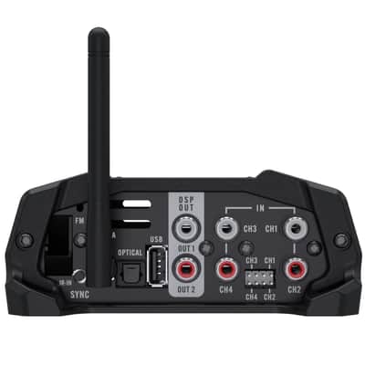 Stetsom HL400.4 Car Amplifier 4-Channel DSP Player Bluetooth FM Radio image 7