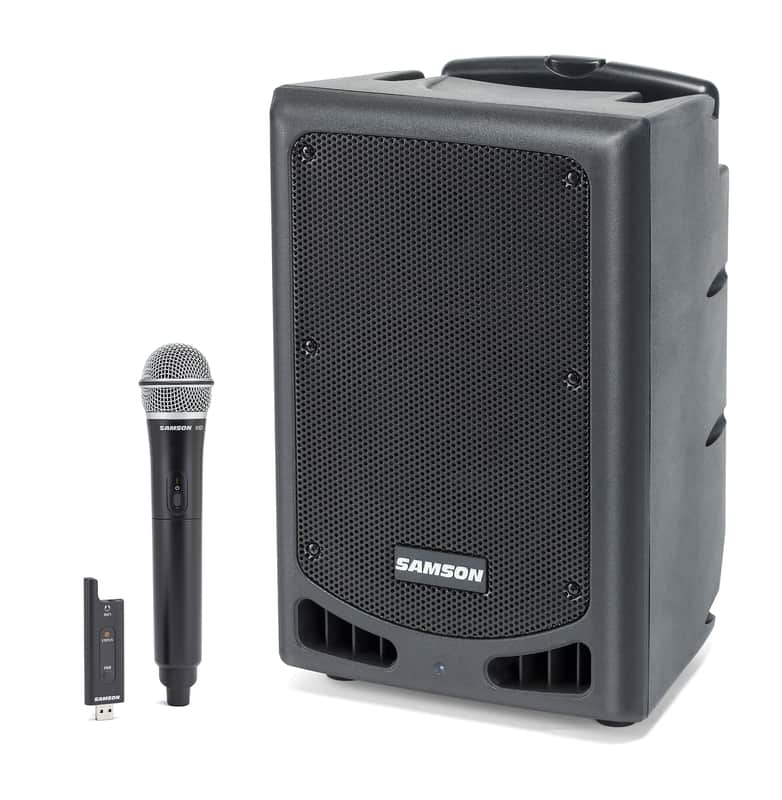 Samson Expedition XP208w - Sonorisation portable - 200W - Bluetooth - Microphone sans fil XPD2 image 1
