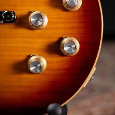 Epiphone Les Paul Standard 60s Figured Electric Guitar - Iced Tea Burst image 12