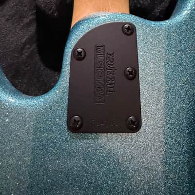 Ernie Ball stingray special HH Aqua sparkle stingray special 2019 - Aqua sparkle image 7