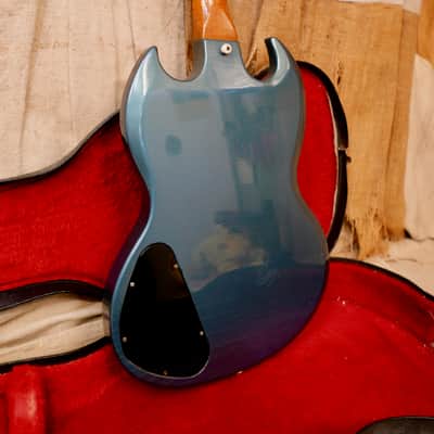 Gibson Melody Maker SG Body 1966 - Pelham Blue image 10