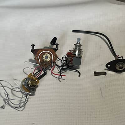 2000's Japan Jackson DK2 Dinky Upgraded Complete Control Electronics Wiring Harness CTS Pots, Orange Drop Capacitor image 1