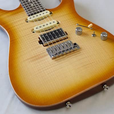 Tom Anderson Arc Angel Player Honey Shaded FM RW image 11