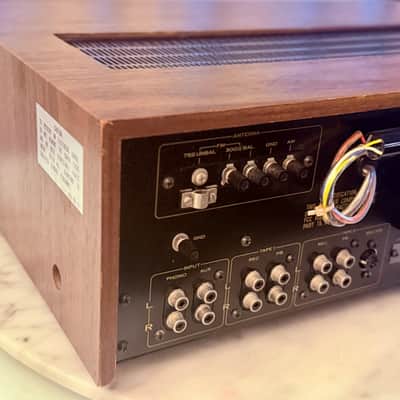 🎶 Pioneer SX-737 / SX737 Vintage Stereo Receiver – Serviced – Cleaned – Tested – Blue LED – Original Wood Case image 8