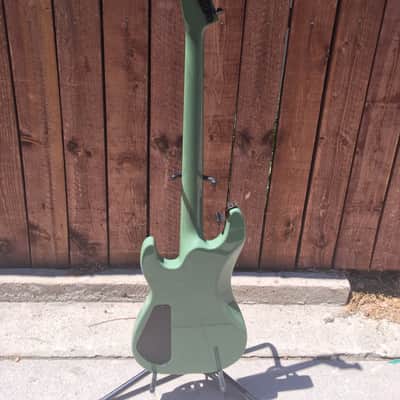 Jackson P-Style 8 String Bass 1988 Military Green image 4