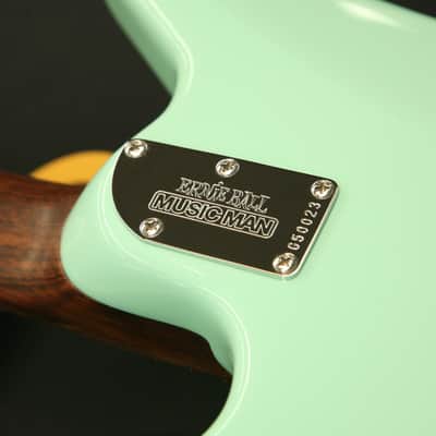 Ernie Ball Music Man Albert Lee HH Hardtail - 2010 - Mint Green - w/ EBMM Case and Case Candy image 3
