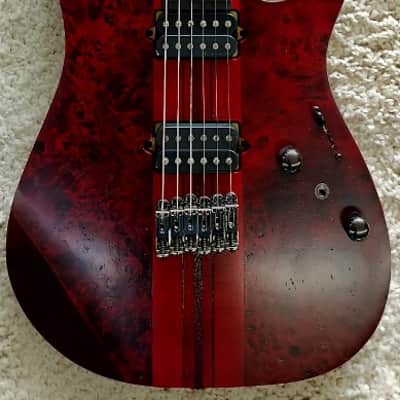 Mint Ibanez Premium RGT1221PBSWL Electric Guitar - Stained Wine Red Finish w/Bag image 3