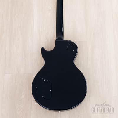 1979 Greco EG900 Vintage Guitar Standard, Black w/ USA DiMarzio PAFs & Case, Japan Fujigen image 3