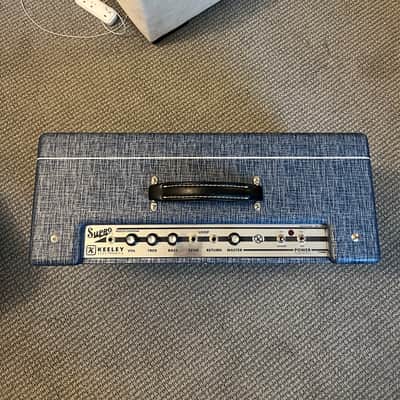Supro 1968RK Keeley Custom 25-Watt 1x12" Guitar Combo 2021 - Present - Blue Rhino image 3