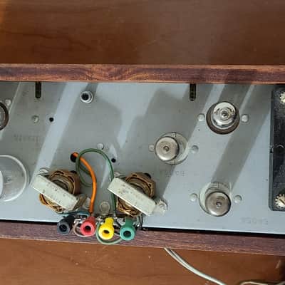 Fully Restored Zenith Single Ended 6AQ5 Power Amp With Custom Reclaimed Mesquite Wood Case And Metal Grill! image 16