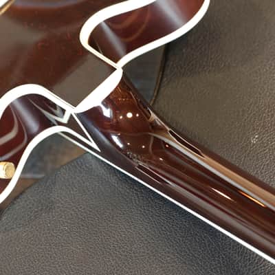 2005 Gretsch G6122-1962 Country Classic Hollow Electric Guitar Walnut Stain + COA OHSC image 20