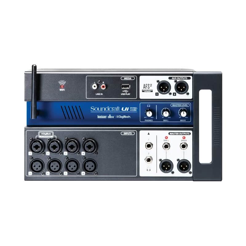 soundcraft Ui12 激レアおまけ付き！ Soundcraft Ui12 12-Channel Remote Controlled Digital Mixer | Reverb