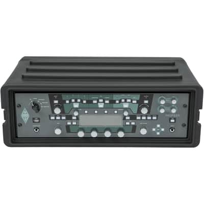 SKB Shallow Rack 3U - Roto-Molded for Durability & Impact Resistance, Waterproof & Stackable Design, with Twist Latches & Rubber Feet - Ideal for Secure Equipment Storage & Transport, Black image 6