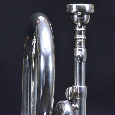 Vintage 1971 Besson New Standard Class A Soprano Cornet in Eb, Silver-Plated with Original 'S' Mouthpiece image 14