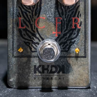 KHDK Electronics LCFR acid-burnt - red | Nergal of Behemoth signature limited edition overdrive/boost pedal | 22 of 25 image 1