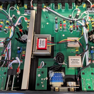 REVIVE AUDIO MODIFIED: ALCTRON MP73x2 1073-2 CH, DISCRETE,TRANSFORMER MIC PREAMP image 5
