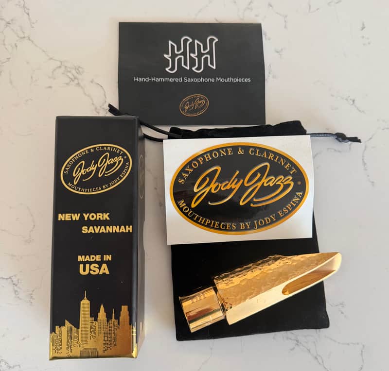 JodyJazz Hand Hammered (HH) 7* Bb Tenor Saxophone Mouthpiece