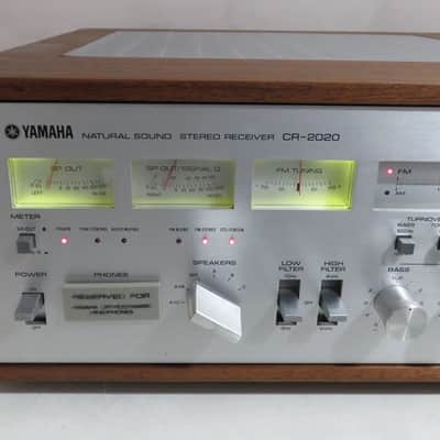 YAMAHA CR-2020 STEREO RECEIVER FULLY SERVICED RECAPPED + LED'S image 6