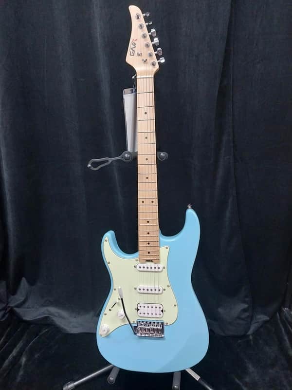 Eart Guitars E-1L Left Hand HSS - Gloss Poly Blue image 1