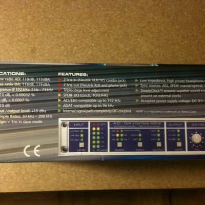 RME ADI-2 192kHz 24bit 2 Channel AD/DA Converter and Word Clock (ADI 2) image 4