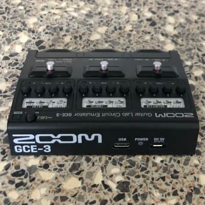 Zoom GCE-3 Guitar Lab Circuit Emulator USB Audio Interface 2019 - Present - Black image 3