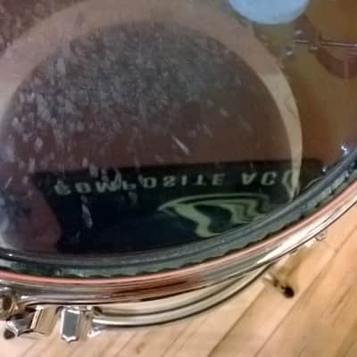 70s Pearl Fiberglass Shell drum kit w/ original hardware and cases! image 12