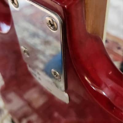 PROJECT! Kay K-2T SG Yako Build Cherry Red 1970s Taiwan image 12