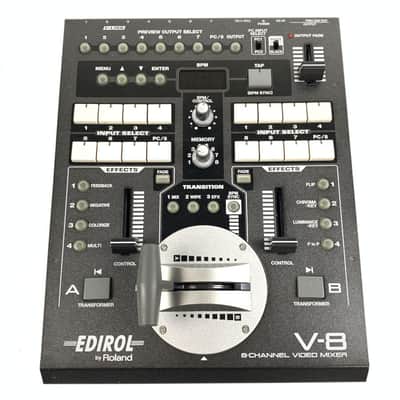 Edirol by Roland V-8 8-channel Video Visual Mixer with Bundle image 2