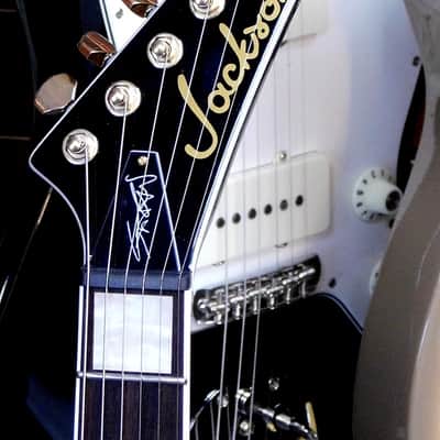 2025 Jackson X Series Signature Scott Ian King V KVXT Electric Guitar! Gloss Black w/ Gold Hardware! VERY NICE!!! image 7