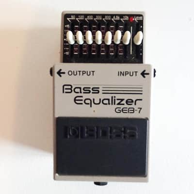 Boss GEB-7 Bass Equalizer (Silver Label) 1995 - Present - Gray image 6