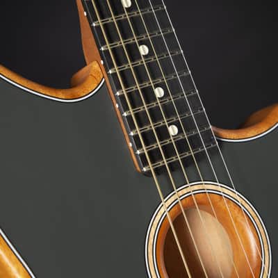 Fender American Acoustasonic Jazzmaster (Tungsten) - Acoustic Guitar image 9