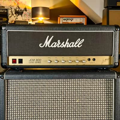 Marshall JCM 800 Lead Series Model 2204 50-Watt Master Volume Mk2 Head 1985 - Serviced image 3