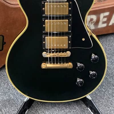 Gibson 35th Anniversary Les Paul Custom 1989 3 Pickup Owned By Mark Reale Black - Ebony image 17
