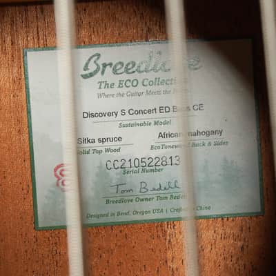 2021 Breedlove Discovery S Concert ED Acoustic/Electric Bass Guitar (VIDEO! Fresh Work, Ready) image 18