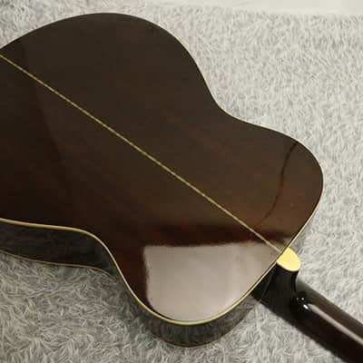 Vintage 1970's made Yamaha Acoustic Guitar FG-152 Orange Label Made in Japan image 14