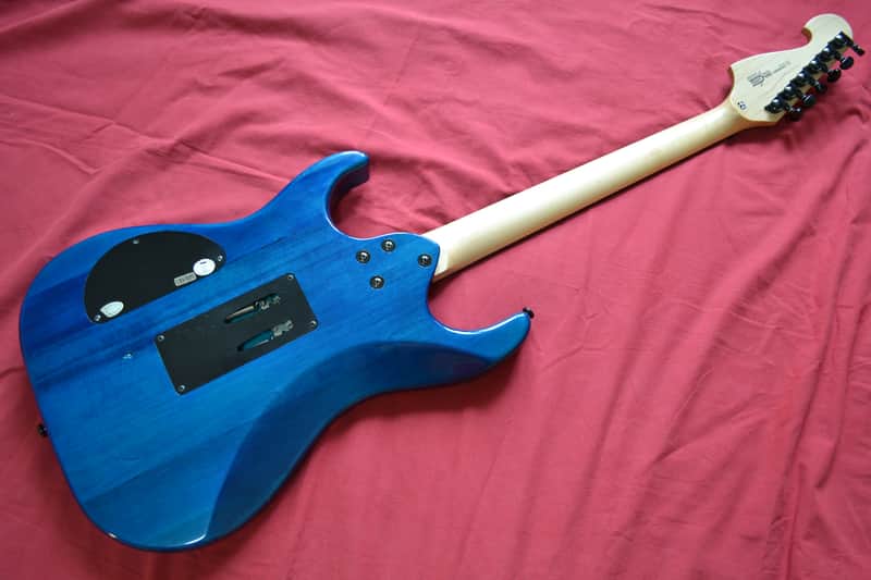 【極上・新品同様】Washburn X-40 PRO ダンカン搭載 Washburn X40 Pro QTBL 2008 (Seymour Duncan + Original FR) | Reverb