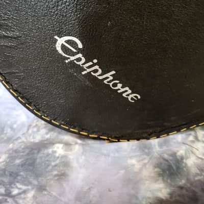 Vintage RARE 1970 Epiphone Branded Black Soft Shell Guitar Case image 2
