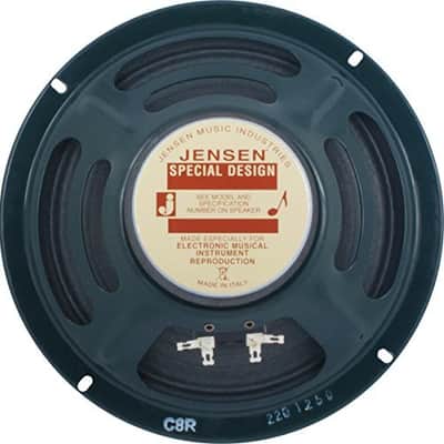 Jensen Speaker, Green, 8-Inch (C8R4) 4 Ohm image 3