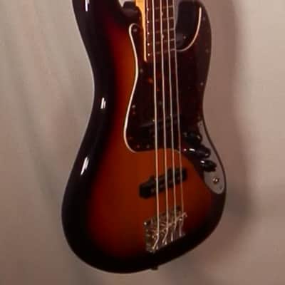 Fender Jazz Bass Sunburst Electric Bass with gig bag Made in Japan 2012 image 3