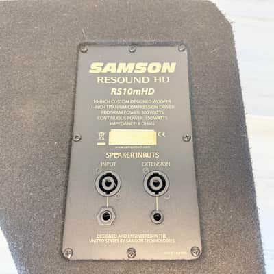 Samson Resound HD RS10mHD 10-Inch Passive PA Monitor Speaker Cabinet 300W 8 Ohm image 2