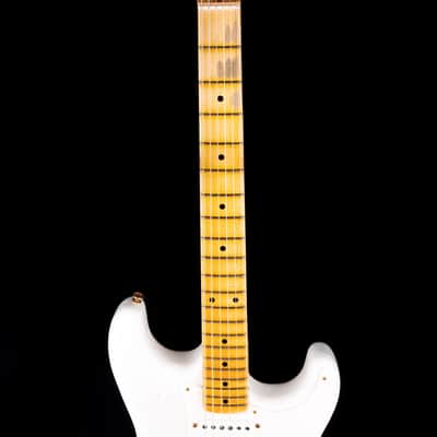 Used 2021 Fender Custom Shop 1958 Stratocaster Journeyman Relic Mary Kaye Blonde with OHSC image 7
