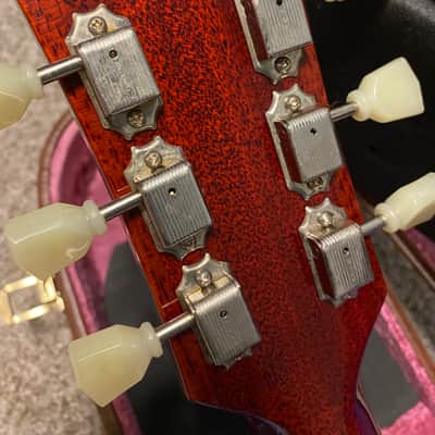 2020 Gibson Custom Shop '58 Les Paul Standard Reissue - Washed Cherry Sunburst VOS - R8 image 13