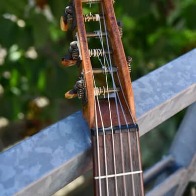 ✴️ Video Included – 1890s Restored Antique Pre-war German Guitar Lute – Flame Maple, Great Condition and Wonderful Sound image 8