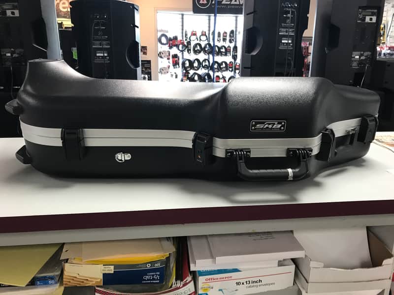 SKB 1SKB-455W Baritone Saxophone Case with Wheels image 1