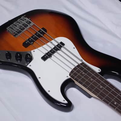 Used Fender Squier Affinity Jazz Bass 5-string BASS guitar w/ Gig Bag Local Pickup Item image 4
