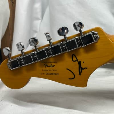 Squier J Mascis Jazzmaster Electric Guitar - Vintage White image 9
