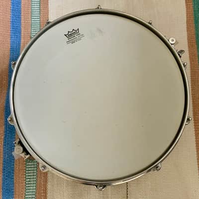 Pearl  Pearl 14’’x 3.5’’ free floating brass shell…piccolo brass snare drum 1997 image 3
