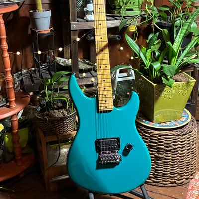 Peavey Patriot 1 humbucker made in the USA 1980’s - Seafoam Green image 1